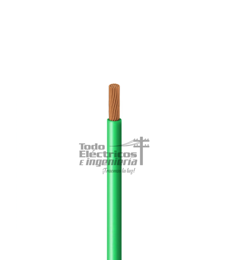 [0090099000018] CABLE 10 VERDE THNN/THWN C    