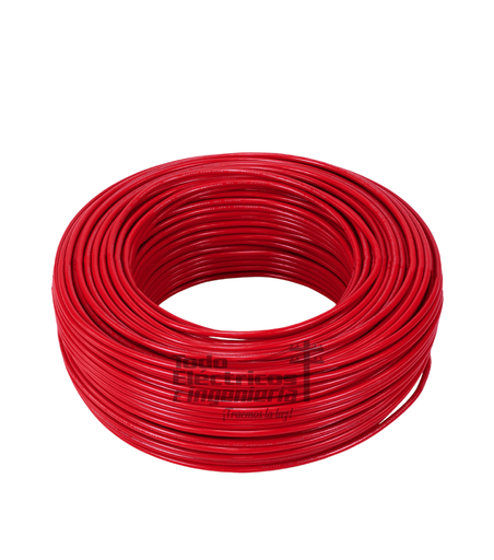 [0090911000004] CABLE LIBRE DE HALOGENOS 14 ROJO R    