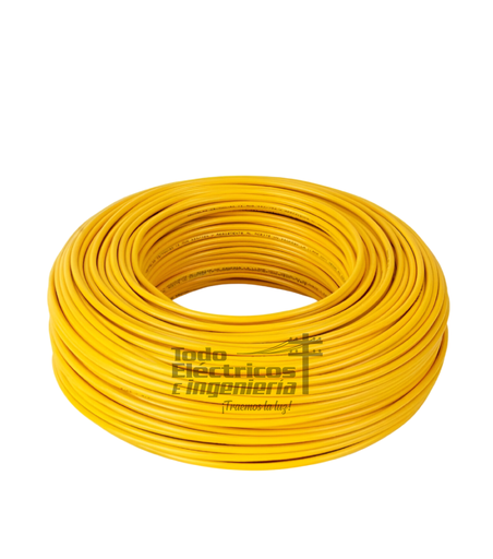 [0090911000007] CABLE LIBRE DE HALOGENOS 12 AMARILLO R    