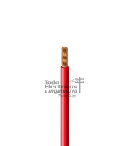 [0090912000017] CABLE LIBRE DE HALOGENOS 10 ROJO C    