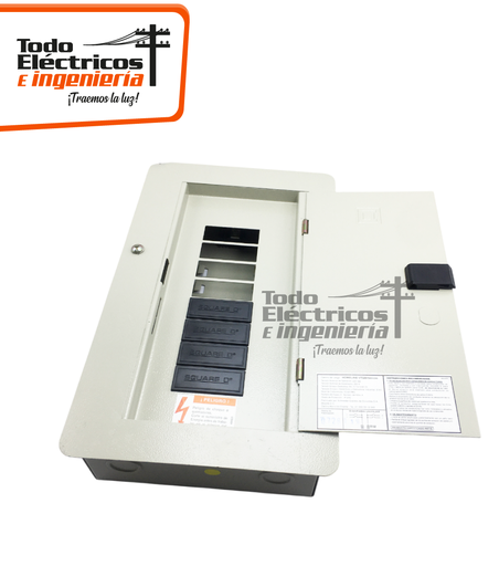[0100107000003] TABLERO 8 CTOS CON PUERTA SCHNEIDER    