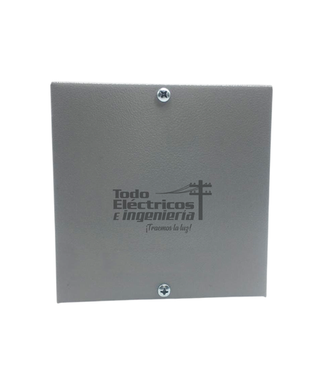 [0101026000002] TAPA CAJA TROQUELADA CIEGA GRIS  