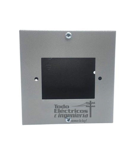 [0101026000003] TAPA CAJA TROQUELADA SWITCH GRIS   