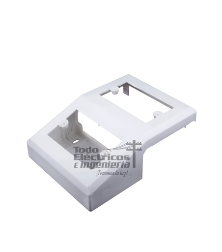 [0111111000004] CAJA CANALETA DOBLE 100X45   