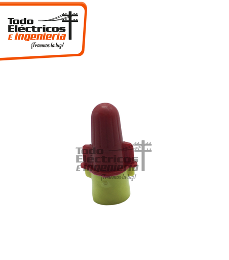 [0150154000001] CONECTOR RESORTE EMPALME ROJO-AMARILLO GRANDE 3M 