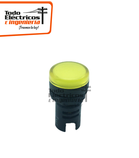 [0171712000001] PILOTO LED 22MM 220V AMARILLO 