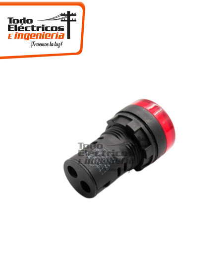 [0171712000003] PILOTO LED 22MM 220V ROJO    