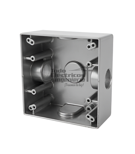 [0200202000002] CAJA RAWELT 4X4 2 ENTRADAS 3/4"   