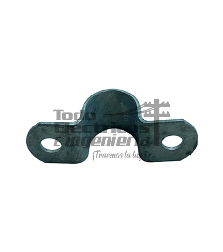 [0260265000001] ABRAZADERA GALVANIZADA AL CALIENTE 3/4" DOBLE ALA ANTIFRAUDE #4  