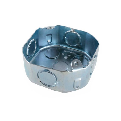 [0262610000004] CAJA OCTAGONAL GALVANIZADA      