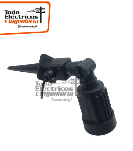 [0353521000001] ESTACA SENCILLA NEGRA E27 SIN BOMBILLO  