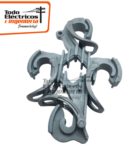 [0393953000001] MONT SEPARADOR POLIMERICO 1/0 CABLE COMPACTO   