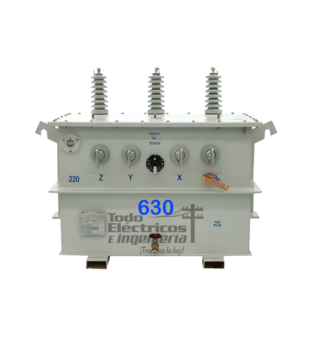 [0555513000011] TRANSFORMADOR TRIFASICO 630 KVA      