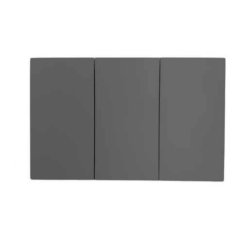 [0505016000010] UNIF CONMUTABLE TRIPLE GRIS INVISIBLE