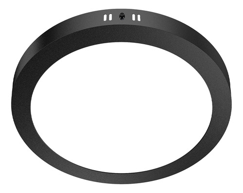 [0410414000010] PANEL LED 18W SOBREPONER REDONDO BORDE NEGRO 